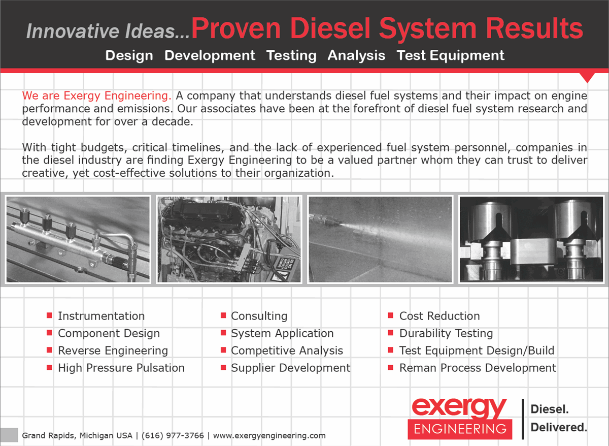Innovative Ideas...Proven Diesel System Results